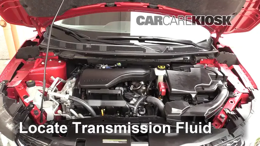 2017 Nissan Rogue Sport SL 2.0L 4 Cyl. Transmission Fluid Check Fluid Level